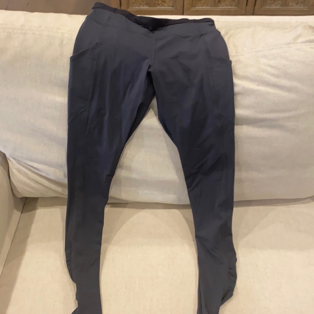 Lulu lemon leggings, dark grey, 30 inch inseam